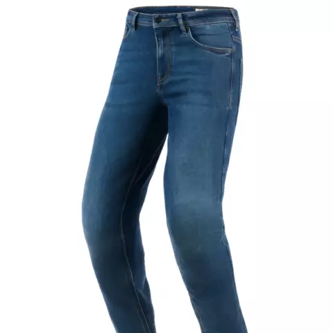 An image of a product called FLEX-AST 5 DENIM PANTS SHORT INDIGO WASHED 77