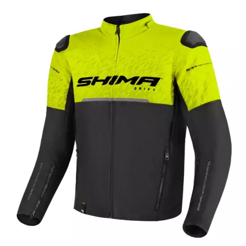 An image of a product called SHIMA Motosiklet gödəkçəsi DRIFT MEN FLUO S