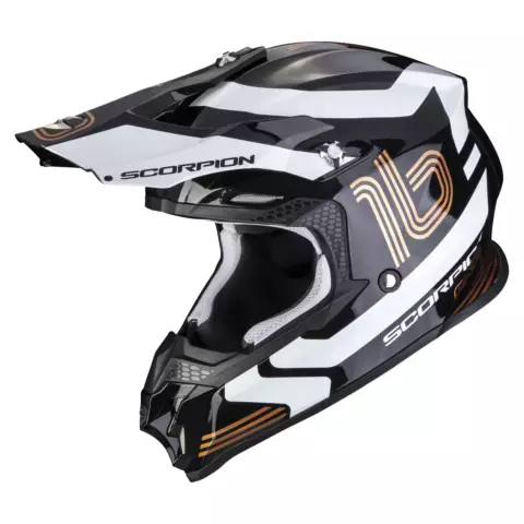 An image of a product called Scorpion VX-16 EVO Air Tub Metal Black-Gold