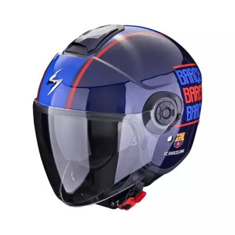 An image of a product called SCORPION EXO-CITY II FC BARCELONA Blue