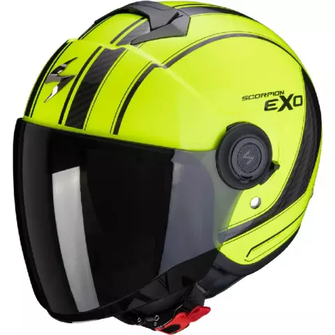 An image of a product called SCORPION EXO-CITY SCOOT Neon Yellow-Black