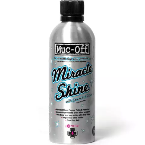 An image of a product called Muc-off Cilalama üçün maye  Miracle Shine Polish 500ml (12)