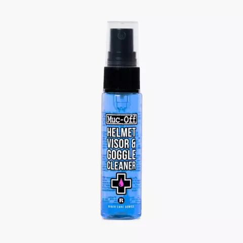 An image of a product called Dəbilqə və eynək təmizləyicisi Muc-Off Helmet Visor & Goggle Cleaner, 32