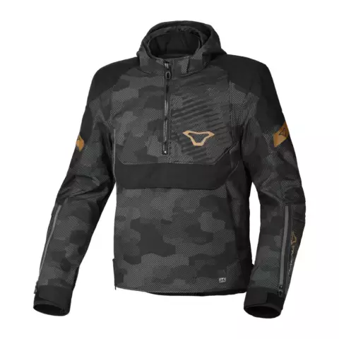 Macna Traffiq Camo suya davamlı Motosiklet Tekstil gödəkçəsi