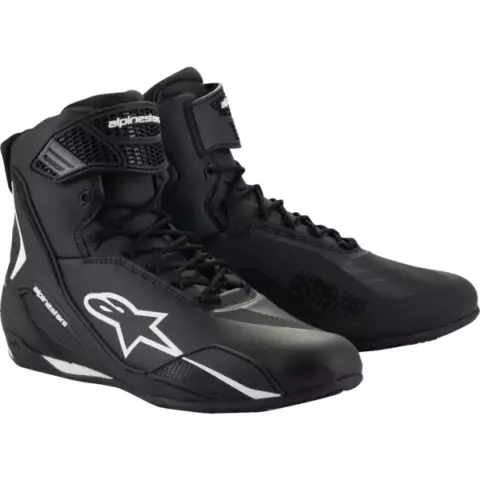An image of a product called Alpinestars Faster-4 Black-White – 9.5
