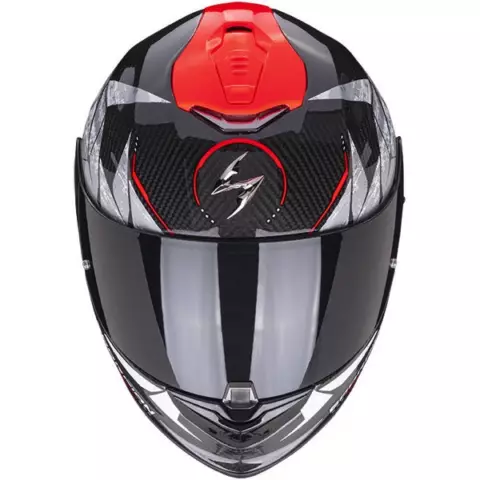 Scorpion EXO-1400 EVO Carbon Air Aranea Black-Neon Red – XXL