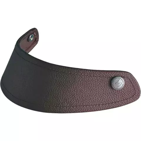 An image of a product called SCORPION BELFAST Peak visor dark brown