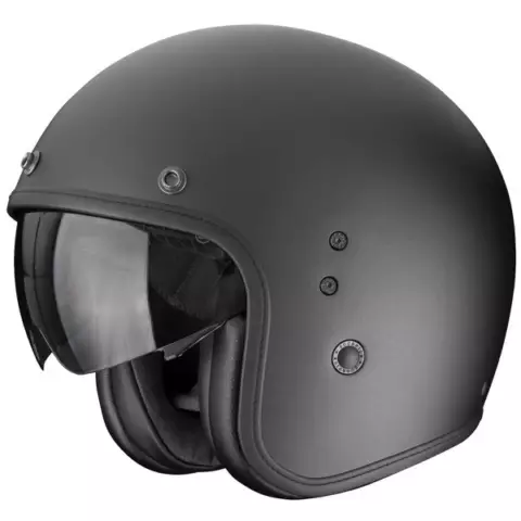 An image of a product called Scorpion Belfast EVO Matt Pearl Black – XL