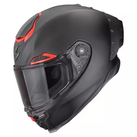 An image of a product called EXO-RACE AIR Matt Black-Red