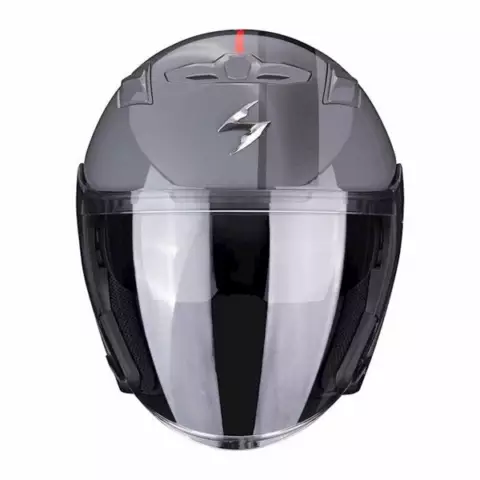 Scorpion EXO-230 SR Cement Grey-Red – L