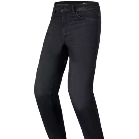 An image of a product called FLEX-AST 5 DENIM PANTS SHORT BLACK WASHED 117