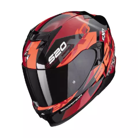 An image of a product called EXO-520 EVO AIR COVER Metal Black-Red